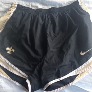 Saints Nike shorts